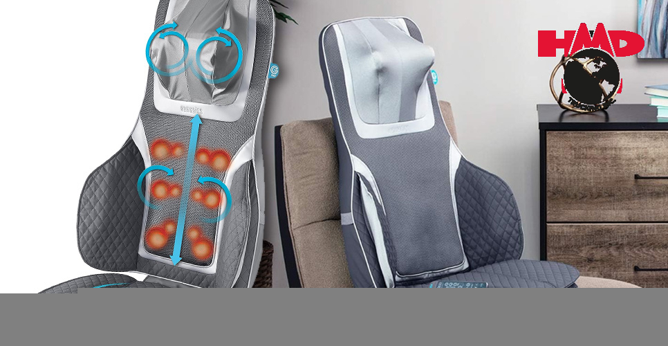 Best Birthday Gifts for Truck Drivers HoMedics Gentle Touch Gel Deluxe Shiatsu